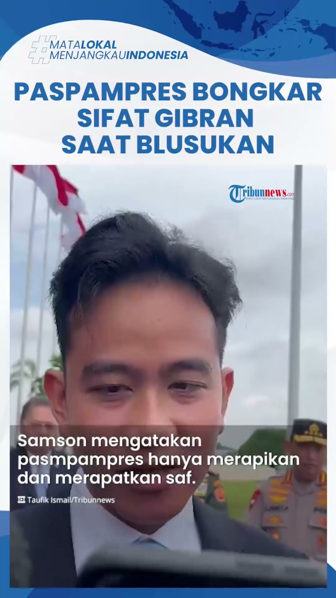 Pengakuan Paspampres soal Sifat Gibran Blusukan seusai Viral Jemaah Diusir saat Salat Jumat