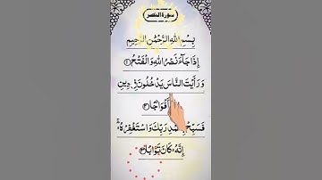 সূরা আন নছর, সূরা আন-নাসর, সূরা নাসর, Surah An-Nasr, an nasr surah, سورة النصر, Sura An-Nasr,