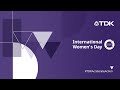 Message from TDK Corporate Officers | Celebrating International Women’s Day 2025