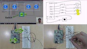 STM32F4Discovery Tutorial 6 - Switch part 1