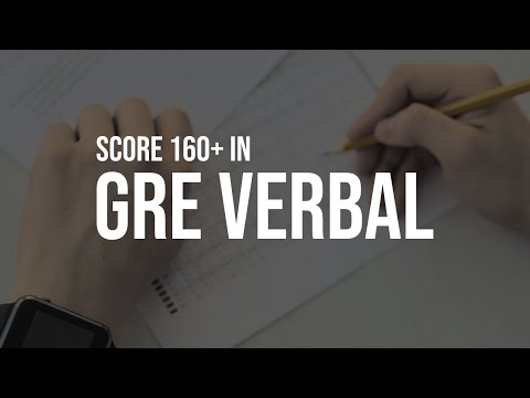 GRE Verbal: SCORE A 160+ in GRE Verbal Reasoning Section || Study Tips and Strategies (2023) - video from Galvanizeme