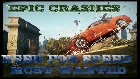 Need for speed most wanted: crash montage (trainer used)