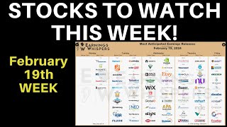Stocks To Watch This Week Earnings Whispers | Major Stocks: Nvidia, Walmart, Rivian, Block, Etsy by Antonio Invests 196 views 2 months ago 3 minutes, 13 seconds