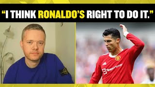 Mark Goldbridge says he can understand why Ronaldo wants to LEAVE Man United 🤔