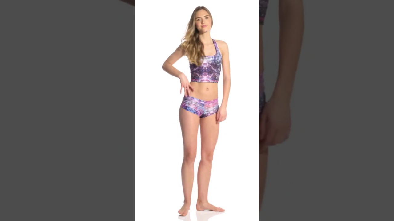 ⁣Mika Yoga Wear Meeko Hot Yoga Shorts | SwimOutlet.com