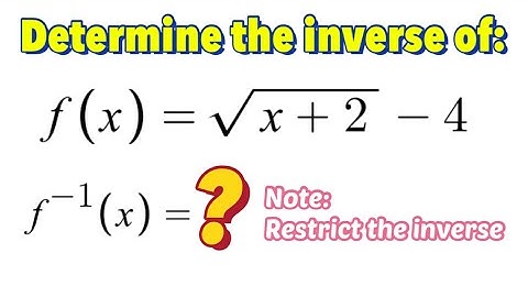 Inverse of a Square Root Function with Restrictions (Part 3)