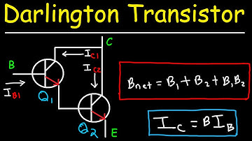 BJT Transistors - Darlington Pair & DC Beta Current Gain