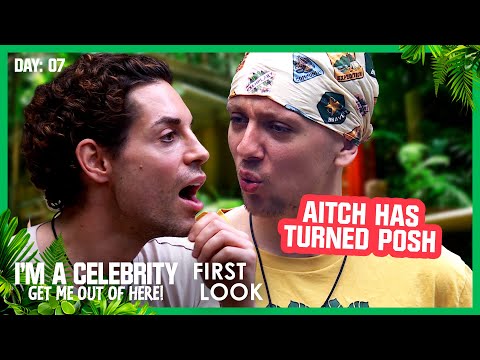 First Look Aitch Goes POSH Snakes Attack Day 7 I M A Celebrity Get Me Out Of Here 2025