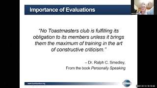 COT 1/12 - Enhancing Evaluations