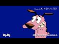 Courage the cowardly dog turns into a werewolf