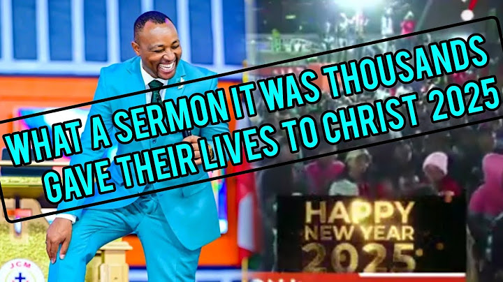 BISHOP BEN KIENGEI MOST POWERFUL SERMON SINCE HE STARTED JCM CHURCH DURING 2025 CROSSOVER KESHA🔥🔥