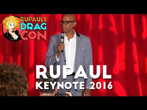 RuPaul’s Emotional Keynote Speech from RuPaul’s DragCon 2016