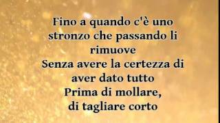 FRANCESCO RENGA - IL MIO GIORNO PIU' BELLO NEL MONDO lyrics chords