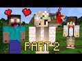 If HEROBRINE fell in Love with a GIRL - Minecraft Part 2