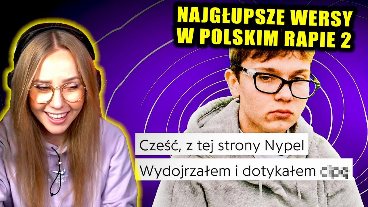 NAVCIA ogląda NAJGŁUPSZE WERSY W POLSKIM RAPIE 2
