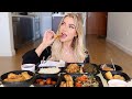 HUGE BRAZILIAN FOOD MUKBANG