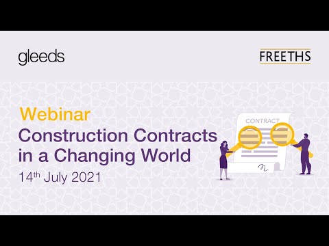 Construction Contracts in a Changing World