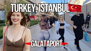 TURKEY🇹🇷ISTANBUL. Amazing Walking Tour in Galataport Istanbul Turkey Walking Tour 2024 4k