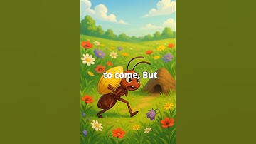 The Ant and the Grasshopper 🐜🎻 A Life Lesson You