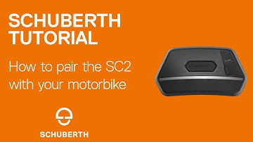SCHUBERTH SC2 - Tutorial - Pairing with the motorbike