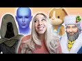 HAVING BABIES WITH ALL OF THE MAGICAL CREATURES IN THE SIMS 4 👽🎅🏼 💀🐰 PART 1 [MYSTICAL MOTHERHOOD]