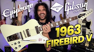 The Epiphone Inspired By Gibson Custom 1963 Firebird V Is A GORGEOUS Thing!