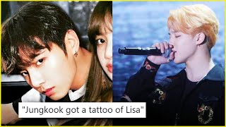 Paparazzi EXPOSES Jungkook & Lisa's DATING PHOTO & TATTOO? Jimin's Health
