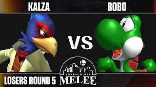 MNM 514 - Losers Round 5 - JMiSSF2 (Falco) VS KB | ChucklesTheCheat (Falco) - SSBM