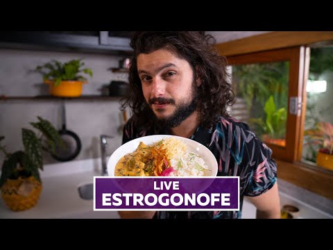 ESTROGONOFE DE FRANGO | #LIVEMOHINDI | Receitas Rápidas em 15 minutos