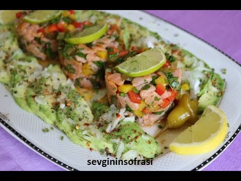 Video: Somon Ve Avokado Meze