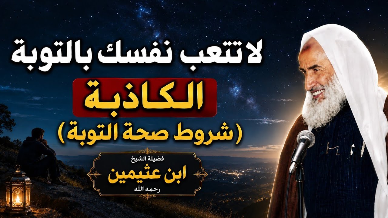 لا تتعب نفسك بالتوبة الكاذبة! ⚠️ شروط التوبة الصحيحة | ابن عثيمين رحمه الله