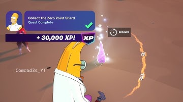 How to EASILY Collect the Zero Point Shard, Take parts to Hope Fortnite