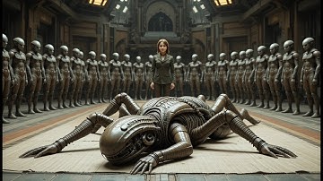 The Alien Instructor Slapped the Human Cadet — She Left Him Flat Before the Class Could Blink HFY