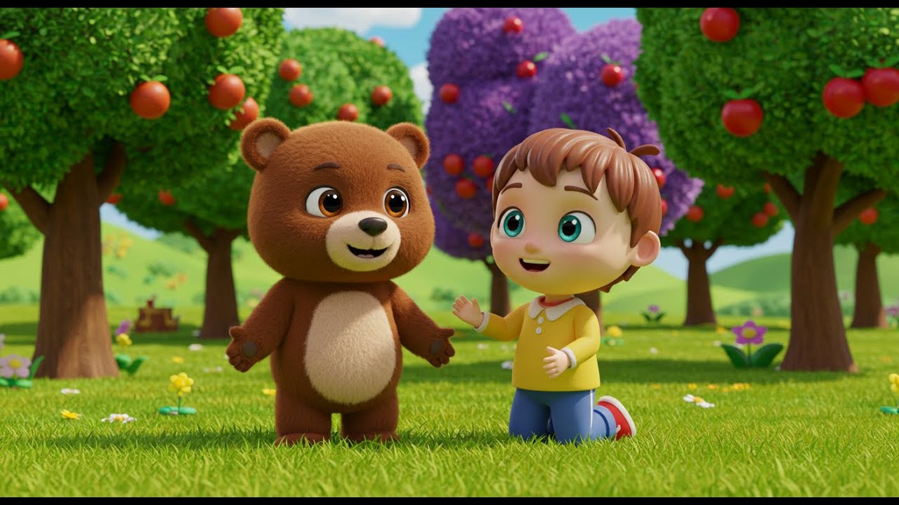Let’s Count the Fruit with Little Bear | Fun Counting Song for Kids ...