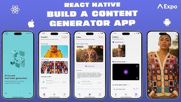 Build a Content Generator App using Wiro Ai || React Native and Expo Projects || Beginner 2025