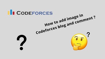 Add image in codeforces blog or comment | Codeforces
