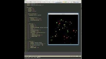 Qt5/QtQuick 2.0 ParticleSystem test 1-5