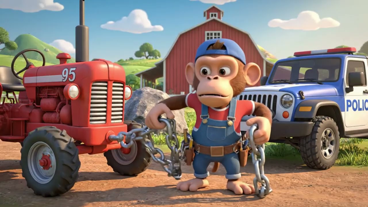Monkey King's Farm Adventure: Heroic Rescue & Fun Farming with Animal Friends!