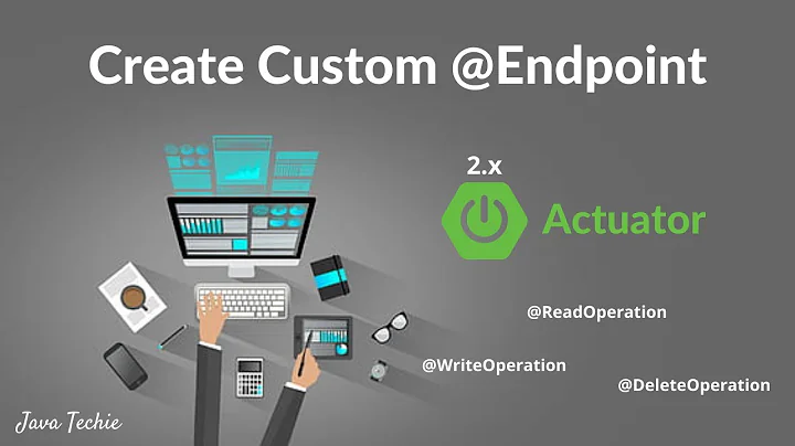 Actuator with Spring Boot 2.x | New features | Enhancement | @Endpoint | JavaTechie