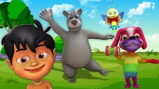 Kalu Madari Aaya | Hindi Nursery Rhymes | Balgeet In Hindi | Kids Channel India | कालू मदारी