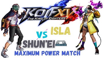 KOF XV Shunei vs Isla Epic Showdown