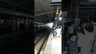 ＪＲ九州武雄温泉駅 ふたつ星4047到着 電車 विद्युत रेलगाड़ी Kereta listrik Electric train 기차