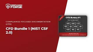 CFD Bundle 1: NIST CSF 2.0 | Product Walkthrough