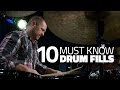 10 Drum Fills Every Drummer Should Know - Drum Lesson (Drumeo)
