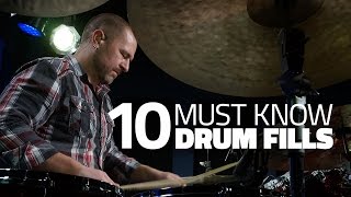 10 Drum Fills Every Drummer Should Know | Stephen Taylor