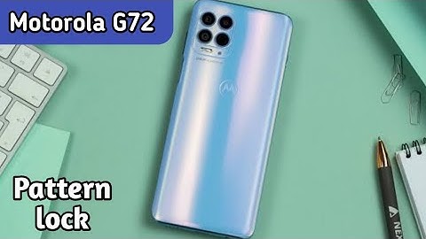 How To Set Screen Lock Pattern In Moto G72, Screen Lock Password Setting, How To Set