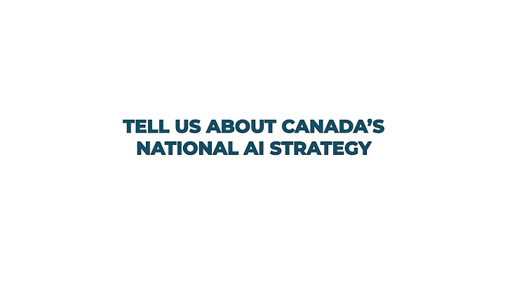 Canada's national AI strategy: leadership, talent, ecosystems, and responsible AI