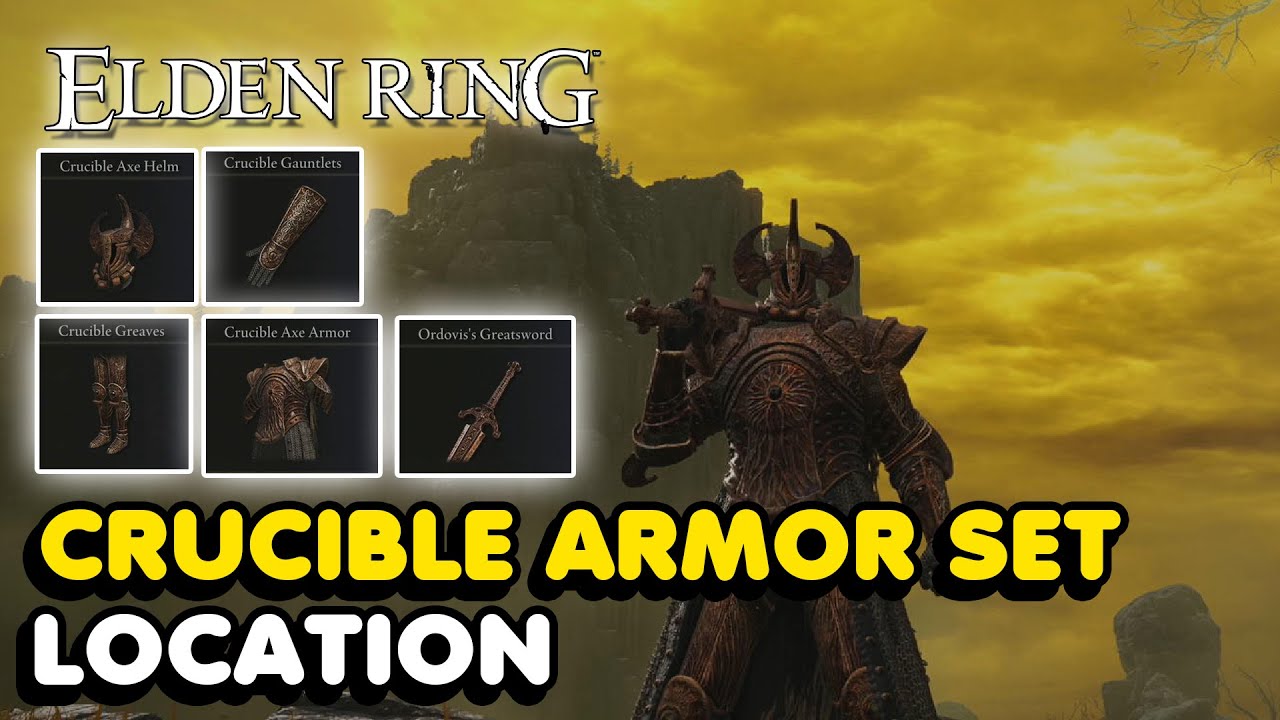 Crucible knight elden ring armor