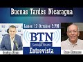 BTN Noticias: En vivo, con el periodista Santiago Aburto, desde Nicaragua 10/12/2020