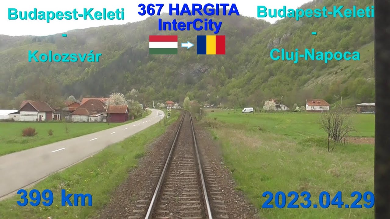 Route Budapest Keleti-Szolnok-Biharkeresztes-Oradea-Cluj Napoca, 367 HARGITA IC (Bp.Keleti-Braşov)